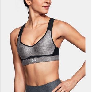 HeatGear Armour High Heathered Support Sports Bra